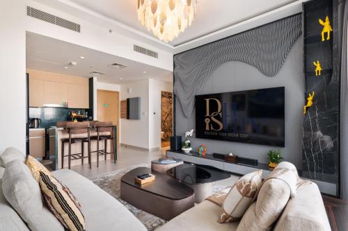Luxurious Apartment, Dubai Creek Harbour - By Dustay, Dubaj