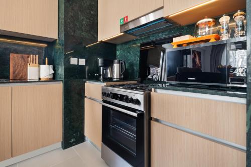 Dubai Creek Poolside view Apartment - By DuStay, Dubaj (fotografie 10)
