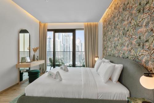 Stunning 1 bedroom Apartment w Burj Khalifa View, Dubái (foto 3)