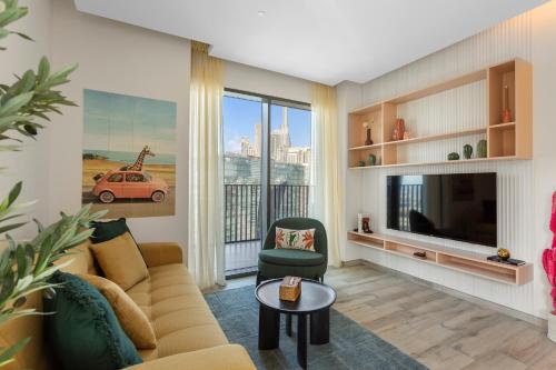 Stunning 1 bedroom Apartment w Burj Khalifa View, Dubái (foto 2)