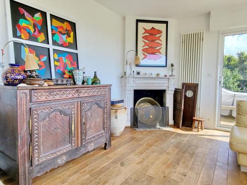 Létesítmények, 727-Superbe vue mer, grand confort, les pieds dan in Audierne