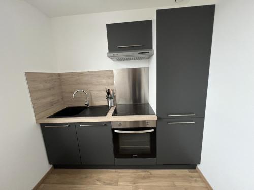 Konyha, Ecrin Naturel - Studio 2p Montreuil-sur-Mer in Ecuires