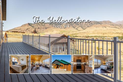 . Soak in Panoramic Views Wapiti Cabin, Dogs OK