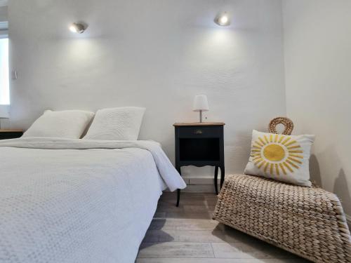 La Chambre Bleue - Chambre avec salle de bain chambre d'hôte Argenton-sur-Creuse