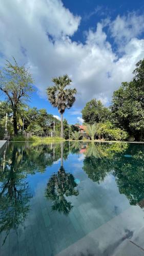 Swimming pool, Mealy Villa Hotel in Angkor National Park
