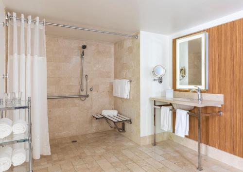 Standard King Room with Mobility Accessible Roll-In Shower image 4