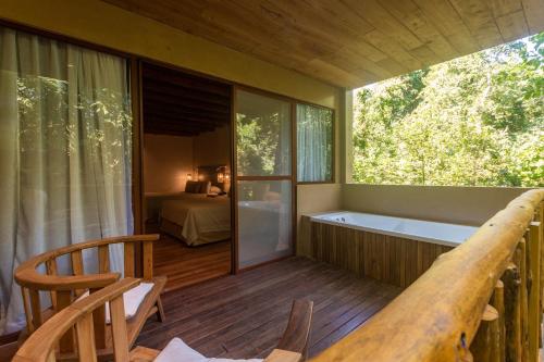 Balcó/terrassa, La Aldea De La Selva Lodge in Puerto Iguazu