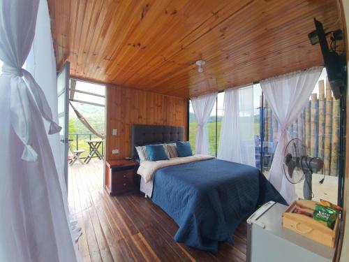 1 double bed