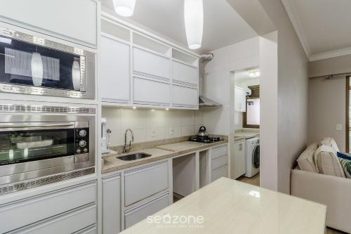 Kitchen, PZD - Apartamentos Modernos perto da UFSC in Itacorubi