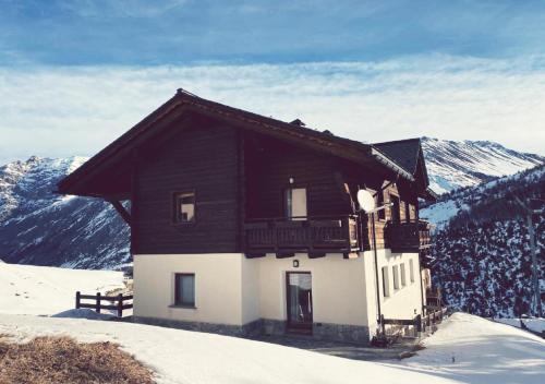 Buitenkant, Chalet Baita Zelda in Trepalle