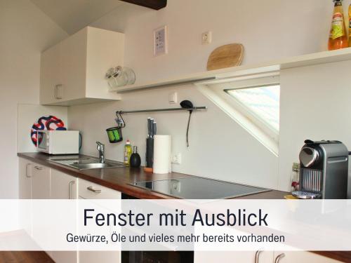 廚房, Dießener Zinnmanufaktur - Gemütliche Ferienwohnung mit Parkplatz und Haustiere willkommen (Dießener Zinnmanufaktur - Gemutliche Ferienwohnung mit Parkplatz und Haustiere willkommen) in 迪森