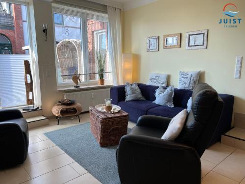 Вітальня, Landhaus Gertrude 106 - Wohnung Ida in Юйст