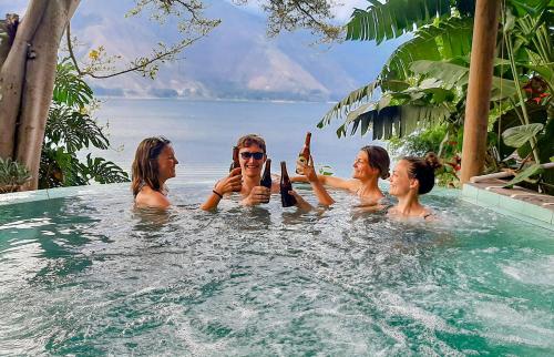 poreamme, Eco Hotel Uxlabil Atitlan in San Pedro La Laguna