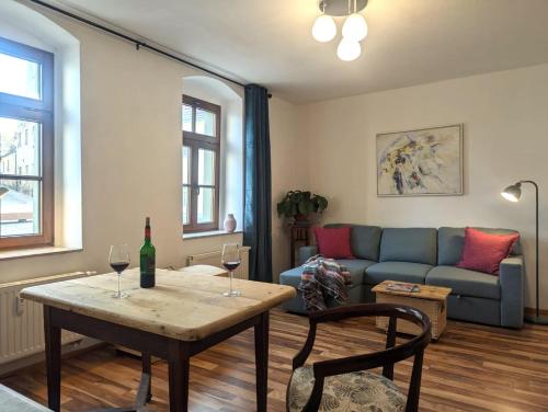 Vintage-Wohnung Silberstadt in Freiberg, Deutschland