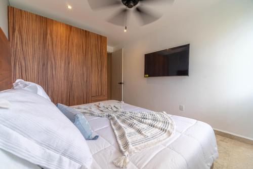 Lux 2 BD Suite with Swim Up Pool, Gym in Aldea Zama in Tulum, Mexico