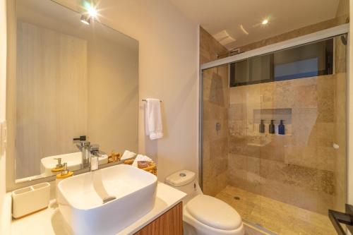 Lux 2 BD Suite with Swim Up Pool, Gym in Aldea Zama in Tulum, Mexico