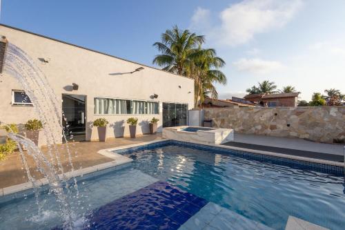 Casa Morada Da Praia, Paraiso em Bertioga - Condomínio à beira mar – khách sạn tại Praia da Boraceia