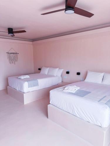 2 queen beds