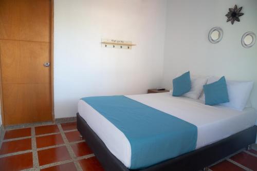 1 double bed