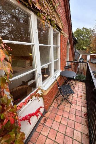 발코니/테라스, Minnesberg Bed & Breakfast near 말뫼 공항