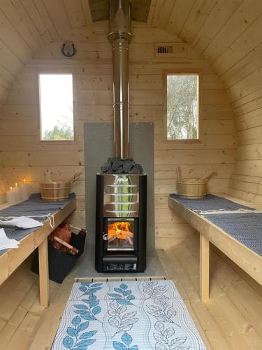 Sauna, Trá na Mbó Glamping Pod - Copper Coast Glamping Pods (Tra na Mbo Glamping Pod - Copper Coast Glamping Pods) in Bunmahon