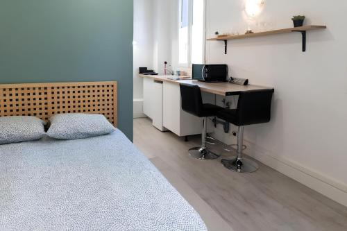 Rochefoucauld Studio Au Pied De La Gare - Linge & Ménage Inclus, Rouen (fotografie 8)