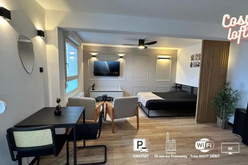 Charmant Studio Neuf, Hypercentre, Parking, Balcon, Strasbourg