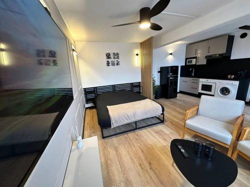 Charmant Studio Neuf, Hypercentre, Parking, Balcon, Strasbourg (photo 2)