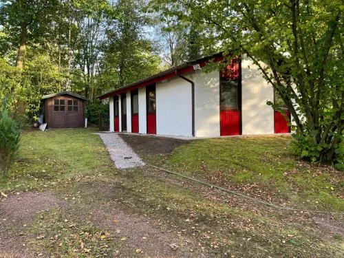bungalow104 keybox starlink wifi tv heater airco woods pittoresque town lidl restaurant P only private cars in Uelsen, Deutschland
