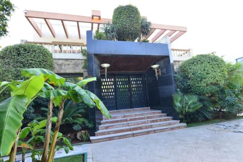 입구, Villa Ghandi in 카사블랑카