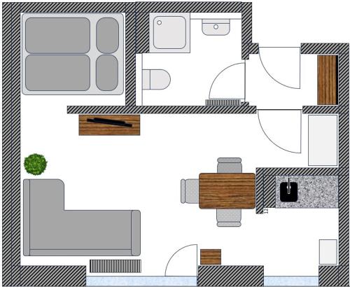 Like at home - moderne Wohnung in Königsbrunn - 30qm - Netflix (Like at home - moderne Wohnung in Konigsbrunn - 30qm - Netflix) in 柯尼希斯布倫
