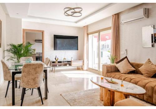 Loft Moderne Cosy avec Terrasse vue unique centre de Casablanca, Casablanca