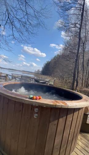 熱水浴缸, Sodyba Bebrynė prie Luodžio (Sodyba Bebryne prie Luodzio) in 薩拉卡斯