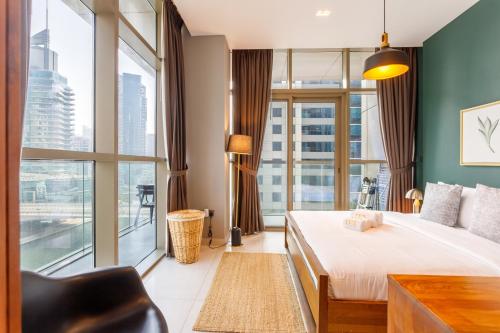 Stunning Marina Waterfront 2 Bed Escape, Dubái (foto 9)