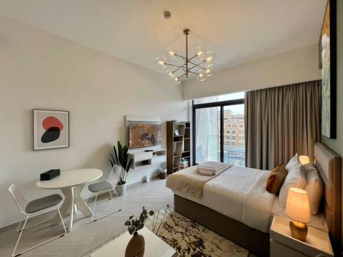 Waves - Ideal Dubai Retreat, Elegant Studio in Oxford 212, Dubaj (zdjęcie 6)