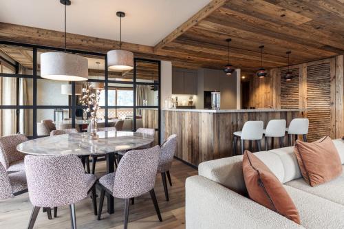 Antares MIRA 202 - Pretigious rooftop apartment ski inski out in Meribel