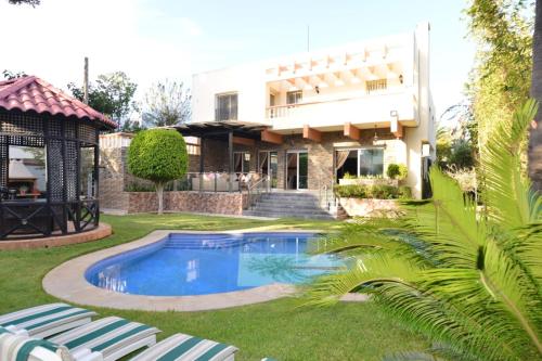 정원, Villa Ghandi in 카사블랑카