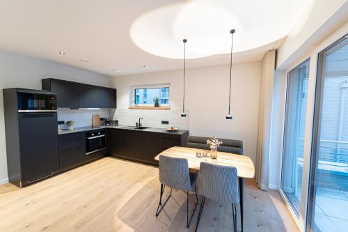 Konyha, See und Sporthotel Ankum mit Lakeside Apartments in Ankum