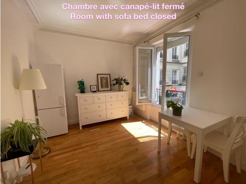 Chambre privée, sdb partagé, Arc de Triomphe, métro 1, T3b, RER c e a, Paříž