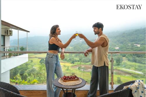 Surrounding environment, EKOSTAY - Infinity Villa with infinity pool in Kolechafesar