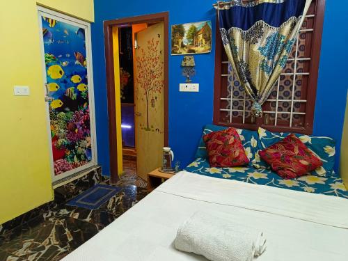 1 double bed