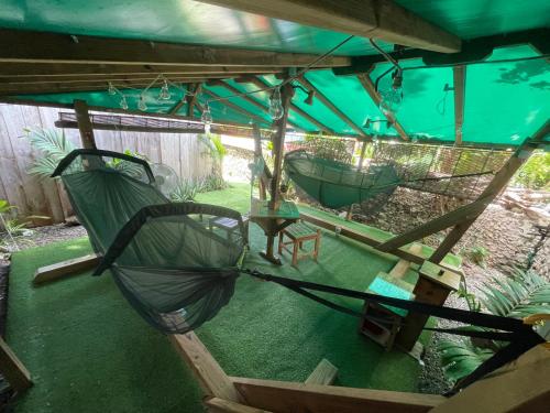 Les hamacs aux Saintes in Terre-de-Haut