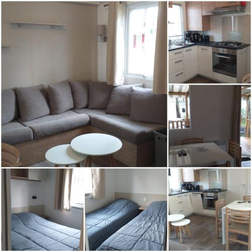 A szálláshely kívülről, MH 538 TOUT EQUIPE et TOUT CONFORT 2ch 1sdb dans camping 4 étoiles (MH 538 TOUT EQUIPE et TOUT CONFORT 2ch 1sdb dans camping 4 etoiles) in St Julien En Born