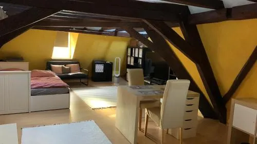Altstadtblick in Bad Kreuznach, Deutschland
