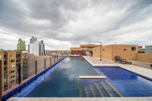 Hermoso apartamento con vista a la montaña en pleno centro de Chapinero