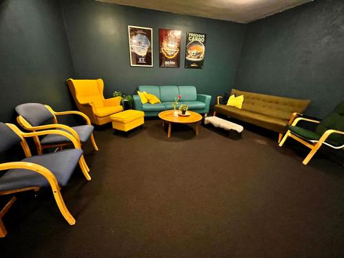 Közös társalgó / TV, Hostel Oslofjord in Stabekk
