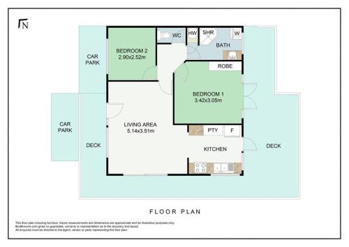 Kauri View Cottage - 2 Bedroom Self Contained Unit, Auckland (foto 6)