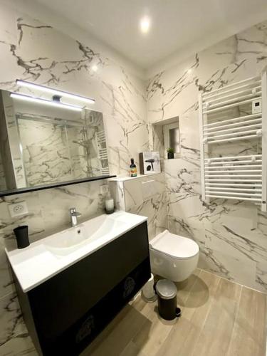 L'écrin, appartement lumineux climatisé, Bandol (foto 8)