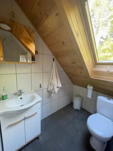 浴室, Sodyba Bebrynė prie Luodžio (Sodyba Bebryne prie Luodzio) in 薩拉卡斯