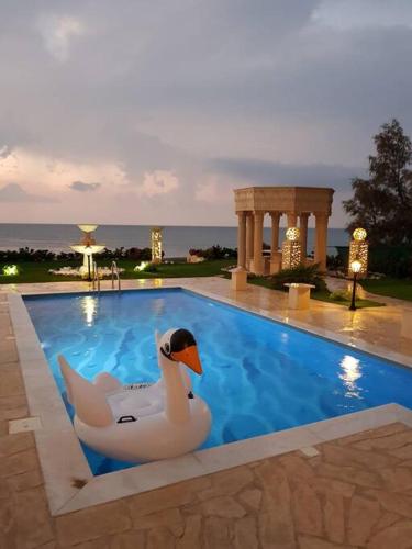 Luksuzna Vila ob plaži z bazenom